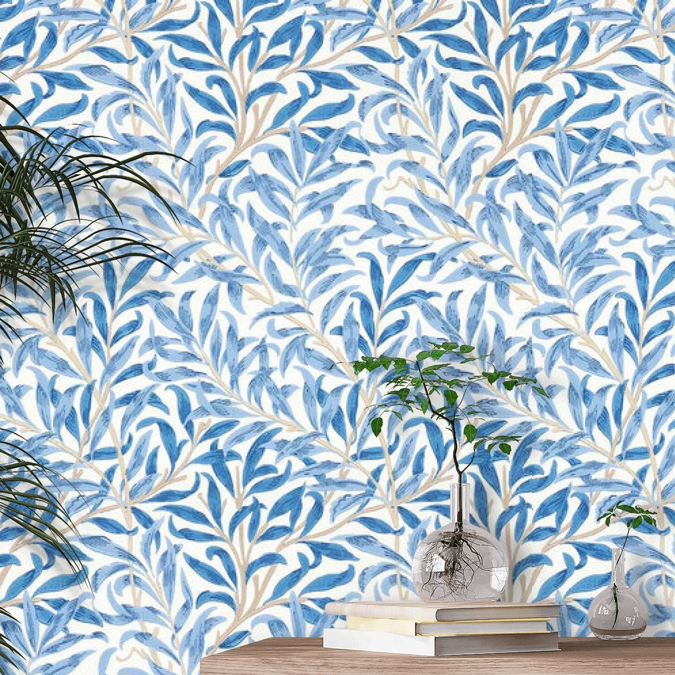Willow Boughs Wallpaper - Woad - By Morris and Co - 217080