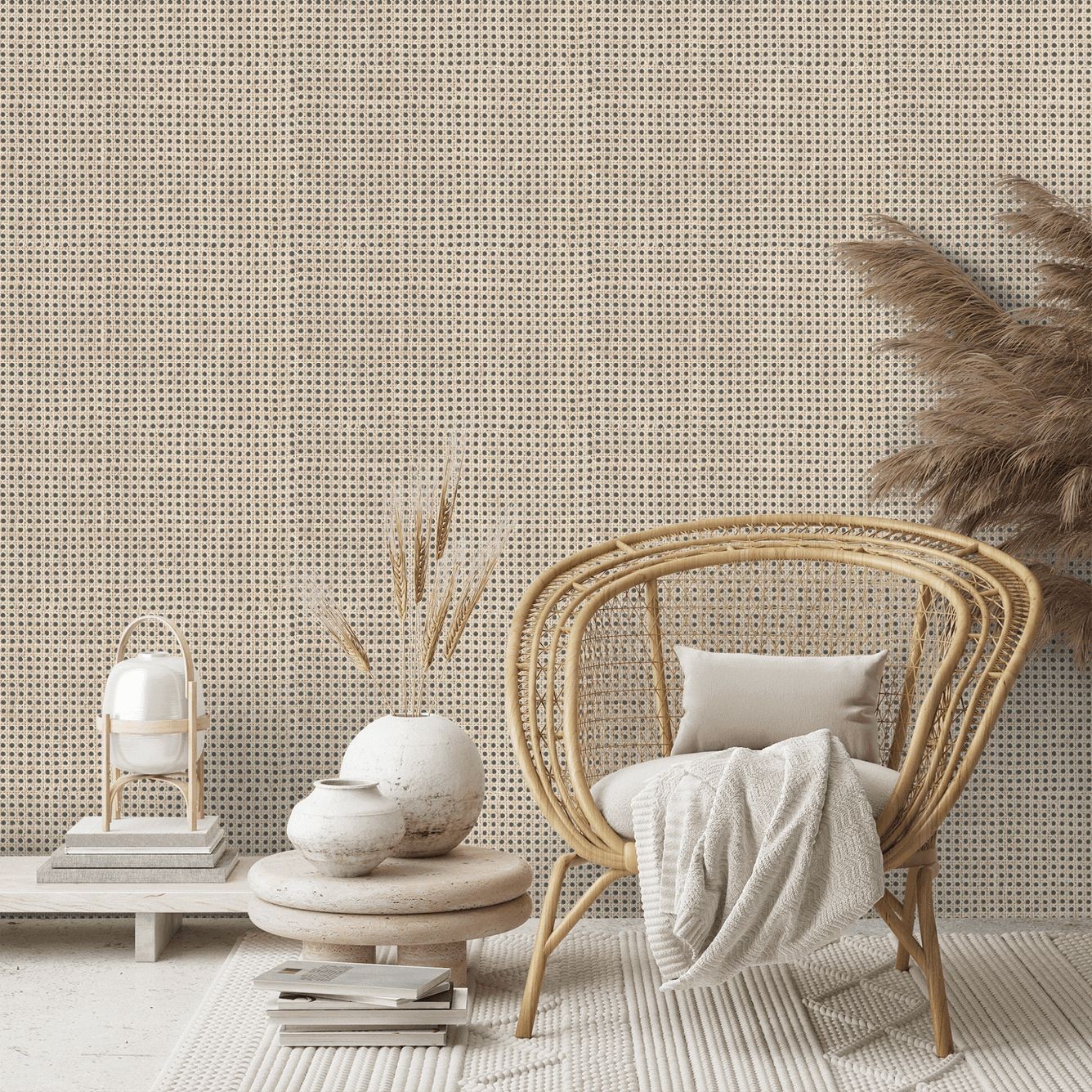 French rattan | wallpaper design | Excel Wall Covering