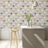 Sula Wallpaper - Flamingo / Honey / Linen - By Scion - 111323