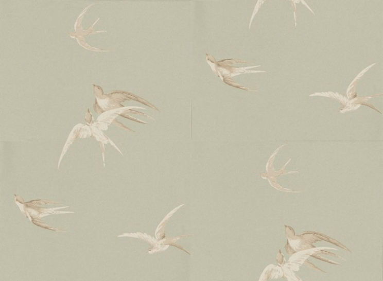 Sanderson Swallows Wallpaper
