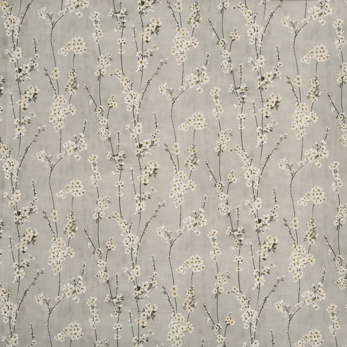 Prestigious Almond Blossom Pebble Flint & Sage Fabric