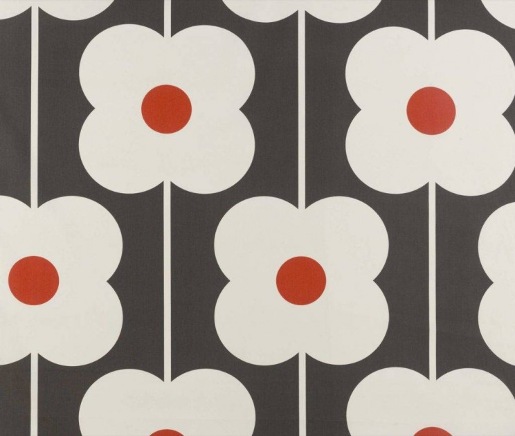 Roller Blinds Orla Kiely Abacus Flower Tomato Fabric