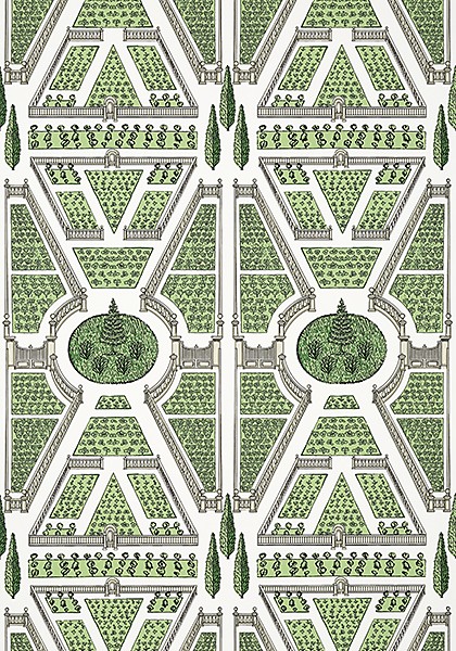 Anna French Aerial Garden Wallpaper