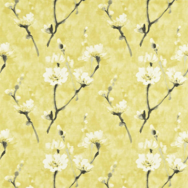 Sanderson Eleni Indian Yellow Fabric