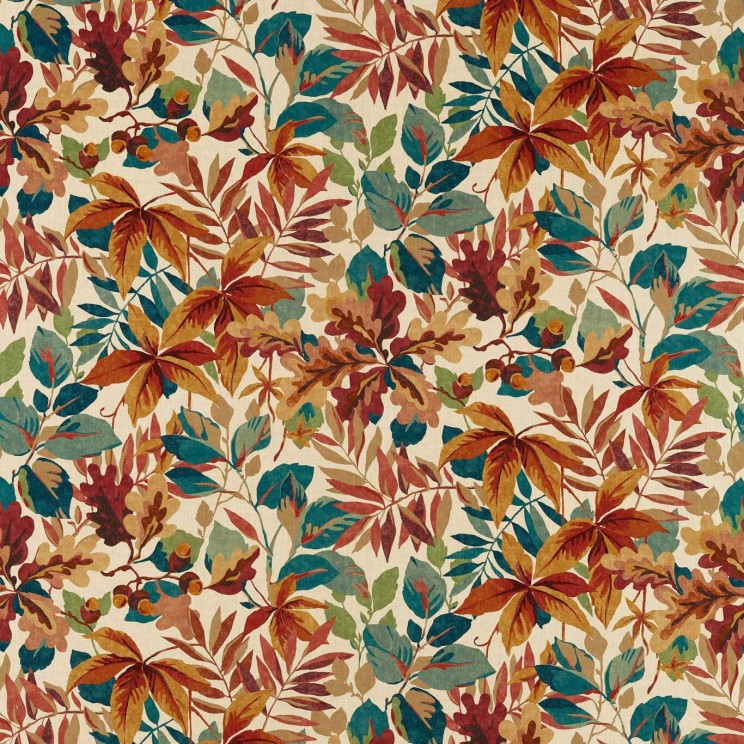 Curtains Sanderson Robin’s Wood Fabric 227056
