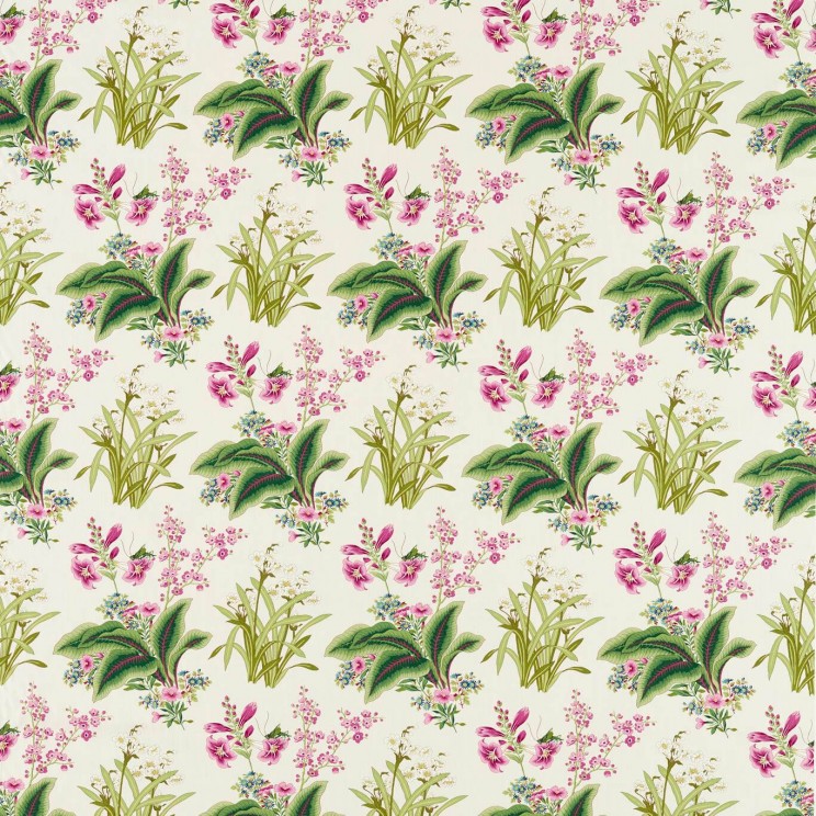 Sanderson Enys Garden Rose/ Leaf Fabric