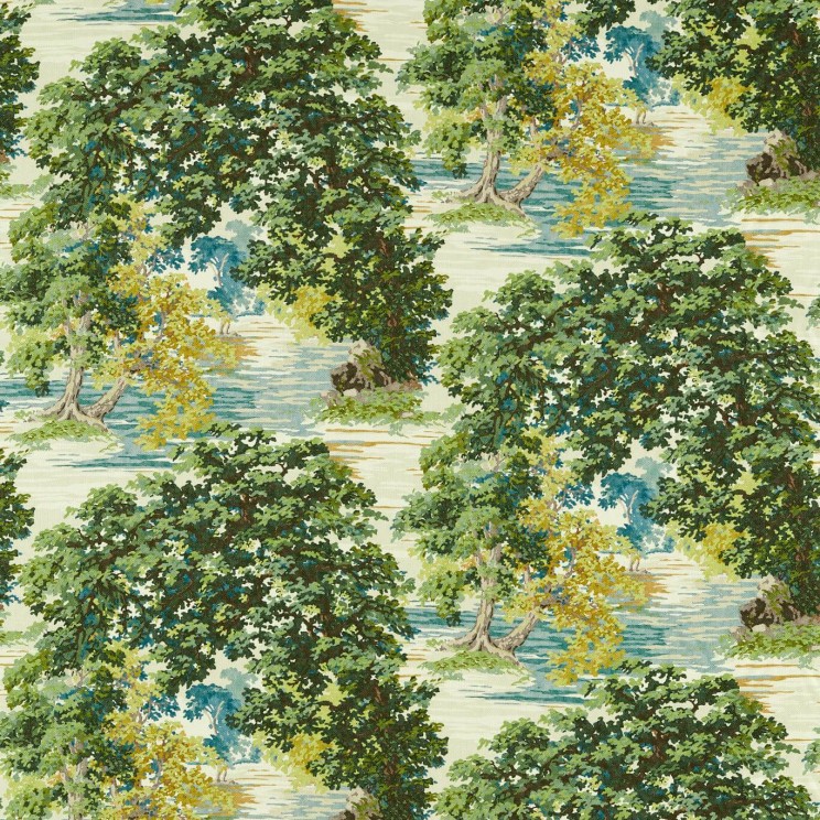Curtains Sanderson Ancient Canopy Fabric 227070