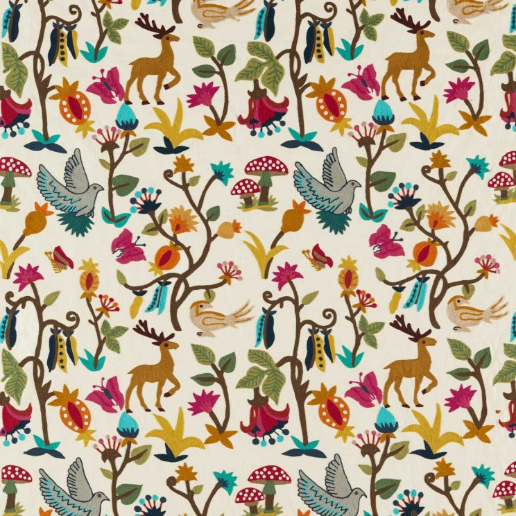 Sanderson Forest of Dean Bright/Multi Fabric