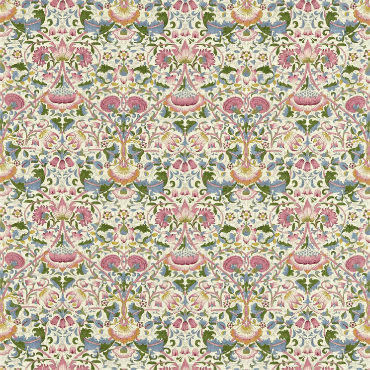 Morris and Co Lodden Blush/Woad Fabric