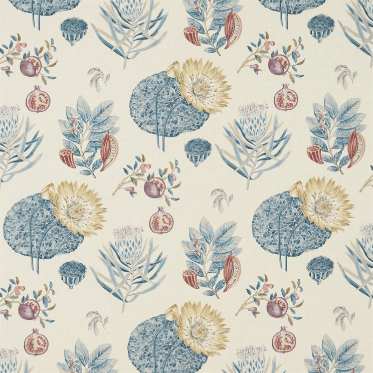 Curtains Sanderson Lily Bank Fabric 226302