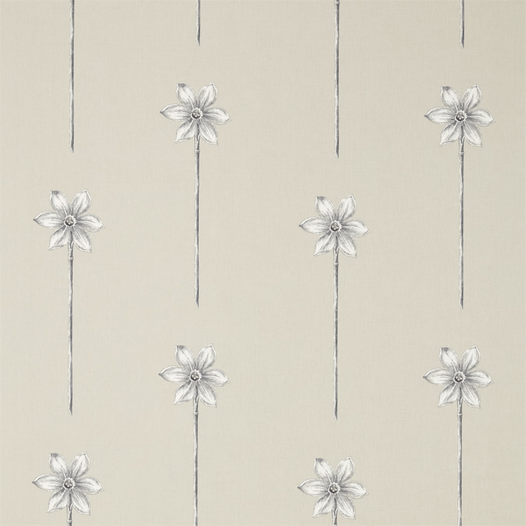 Sanderson Thalia Linen/Graphite Fabric