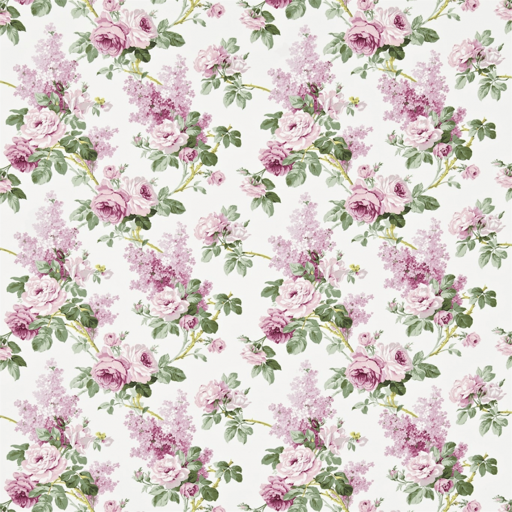 Sanderson Sorilla Pink and Lilac Fabric