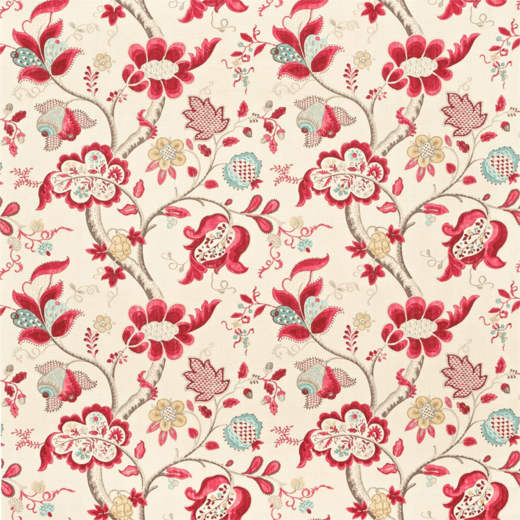 Sanderson Roslyn Berry/Slate Fabric