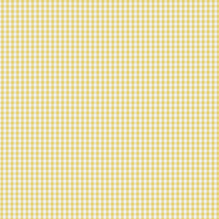 Sanderson Whitby Yellow/Ivory Fabric