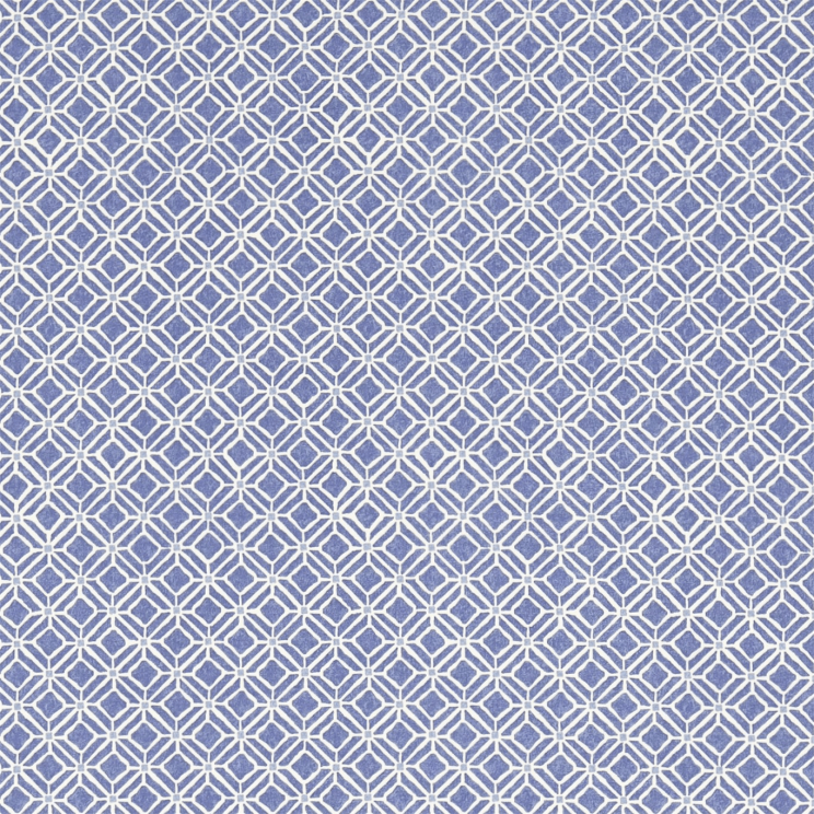 Sanderson Fretwork Indigo/Blue Fabric
