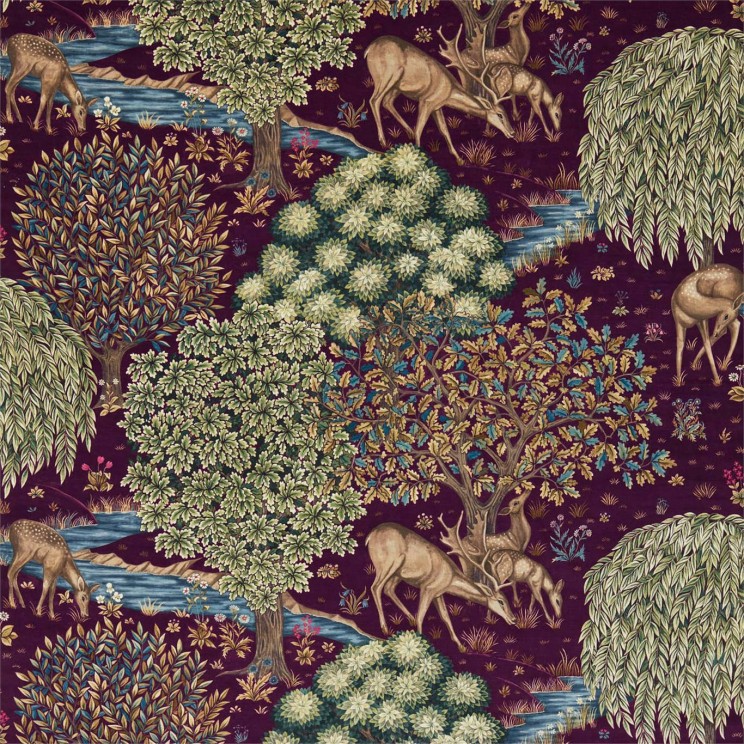 Curtains Morris and Co The Brook Tapestry Fabric 226699