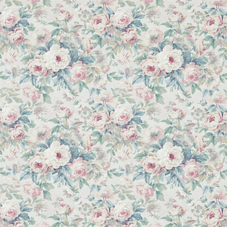 Sanderson Amelia Rose Pink/Mauve Fabric