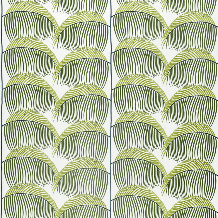 Curtains Sanderson Manila Embroidery Lime Fabric 236774