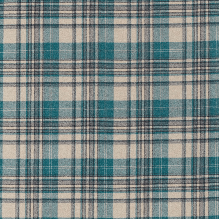 Curtains Sanderson Bryndle Check Fabric 236735