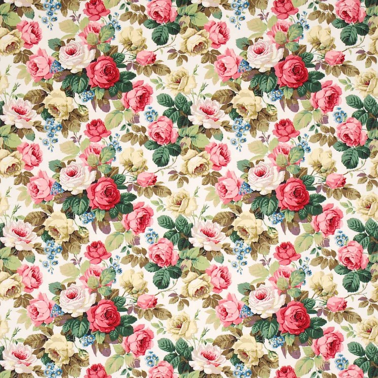 Sanderson Chelsea White/Pink Fabric