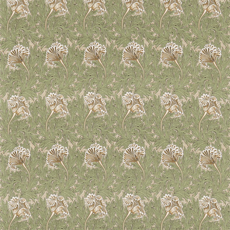 Curtains Morris and Co Tulip Fabric 224461