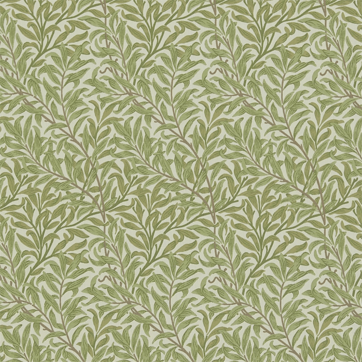 Morris and Co Willow Bough Artichoke/Olive Fabric