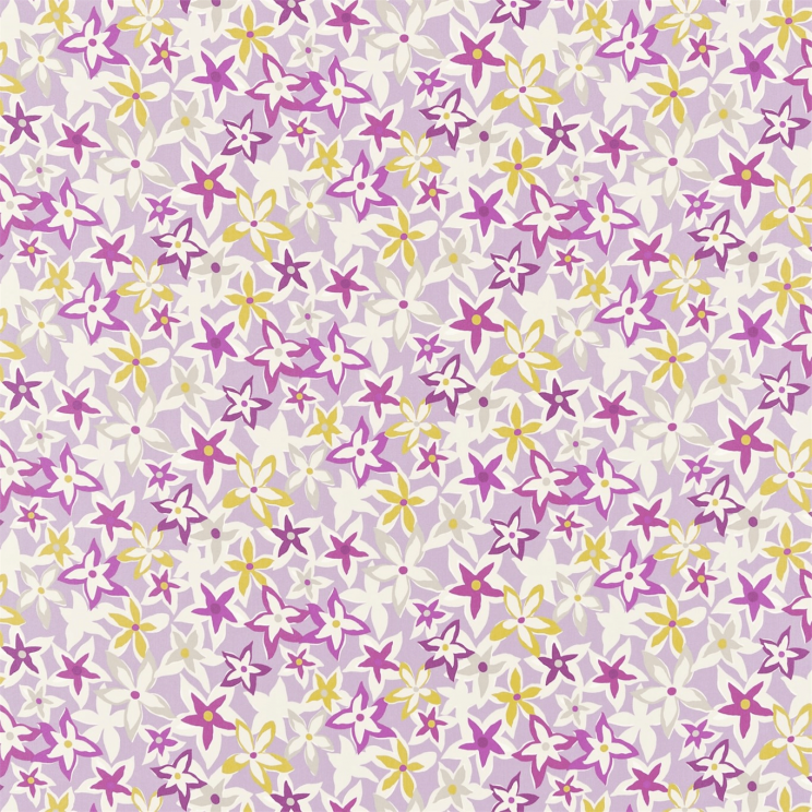 Sanderson Starflowers Berry/Multi Fabric