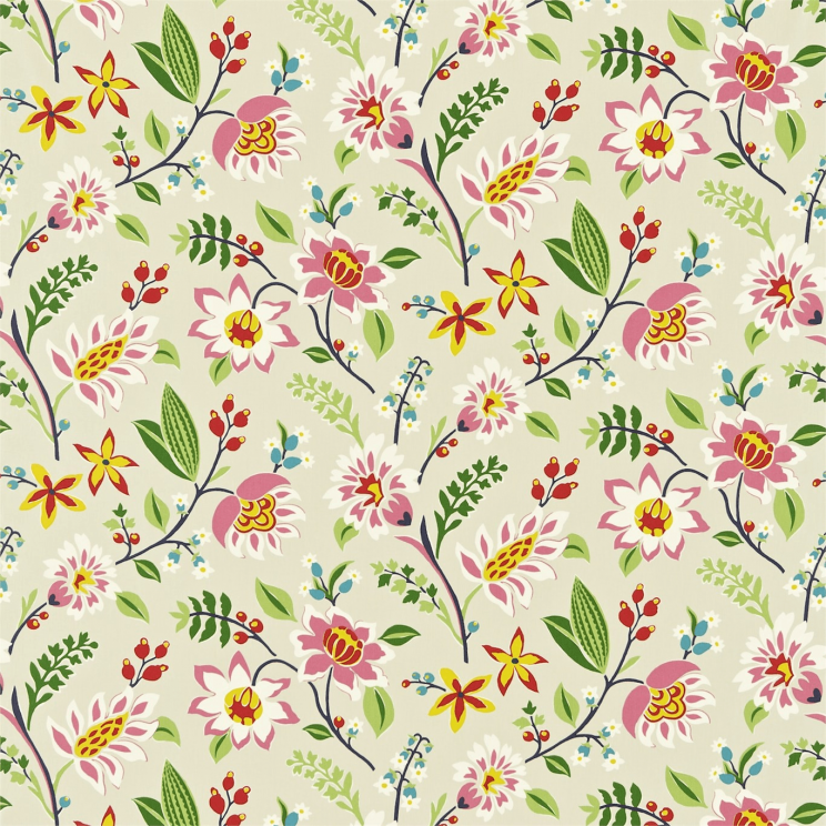 Sanderson Myrtle Bright/Multi Fabric