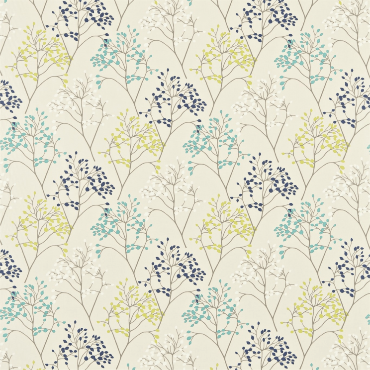 Sanderson Pippin Teal/Linden Fabric