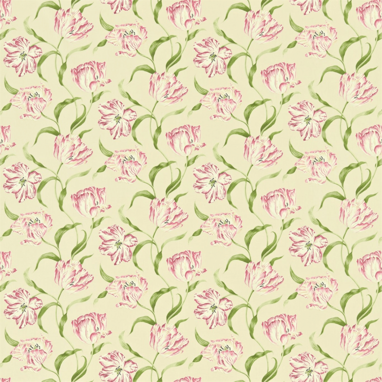 Curtains Sanderson Dancing Tulips Fabric 221949