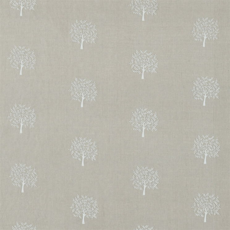 Morris and Co Woodland Tree Linen/Ivory Fabric