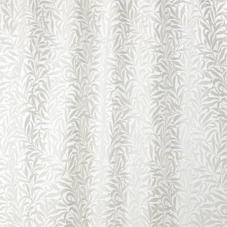 Morris and Co Pure Willow Bough Embroidery Paper White Fabric