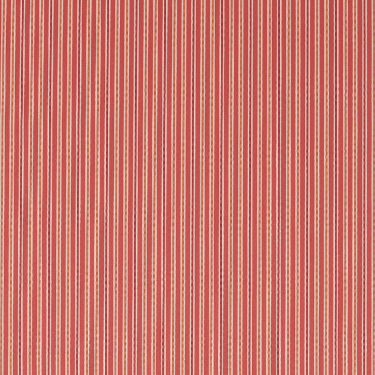 Sanderson Melford Stripe Fabric Rowan Berry Fabric
