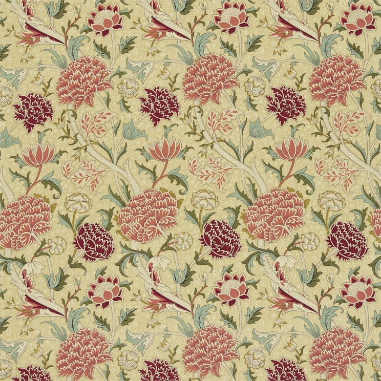 Morris and Co Cray Biscuit/Brick Fabric