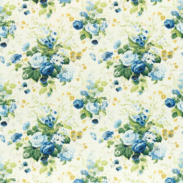 Sanderson Stapleton Park French Blue Fabric