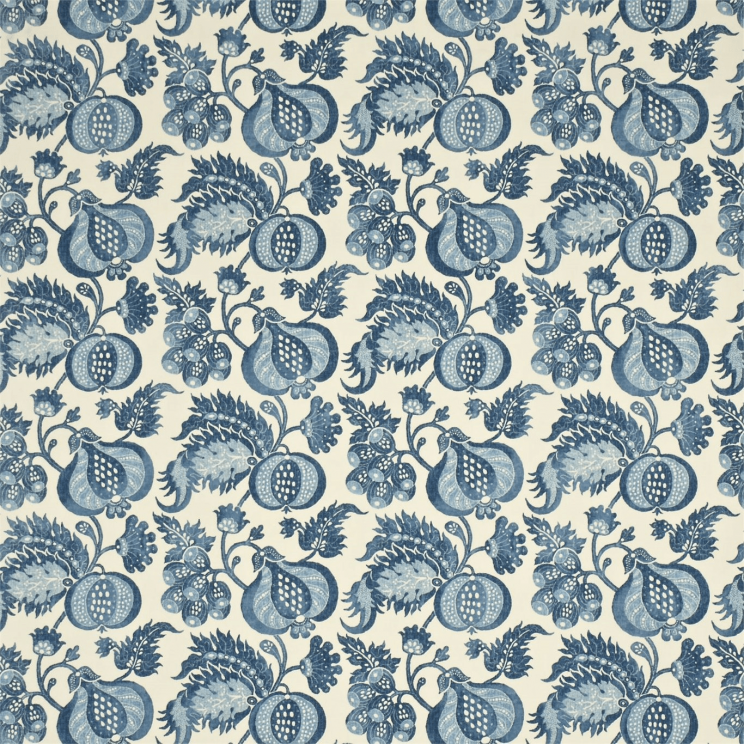 Sanderson China Blue Indigo/Neutral Fabric