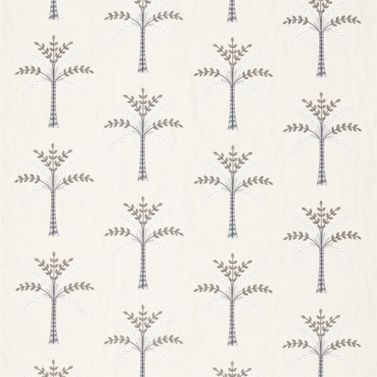 Sanderson Palm Grove Wedgwood/Chalk Fabric