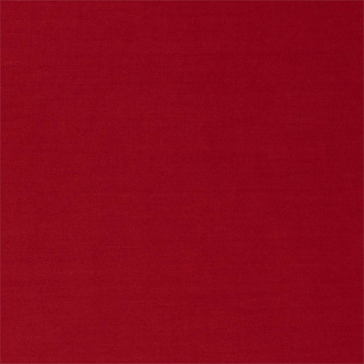 Morris and Co Ruskin Crimson Fabric