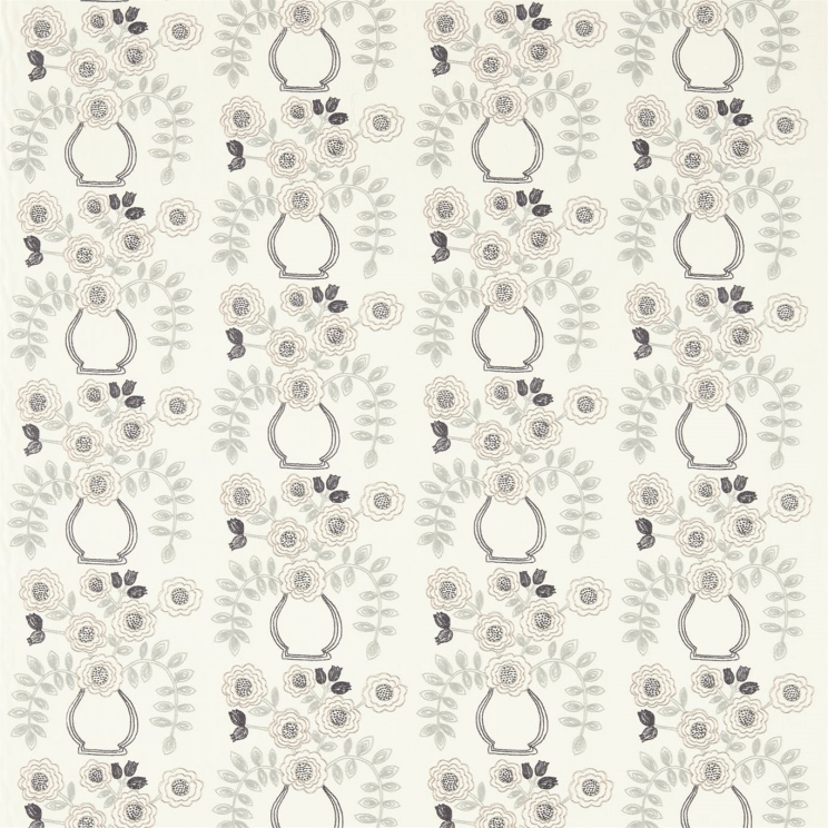 Curtains Sanderson Flower Pot Fabric 235874