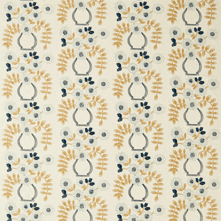 Curtains Sanderson Flower Pot Fabric 235875
