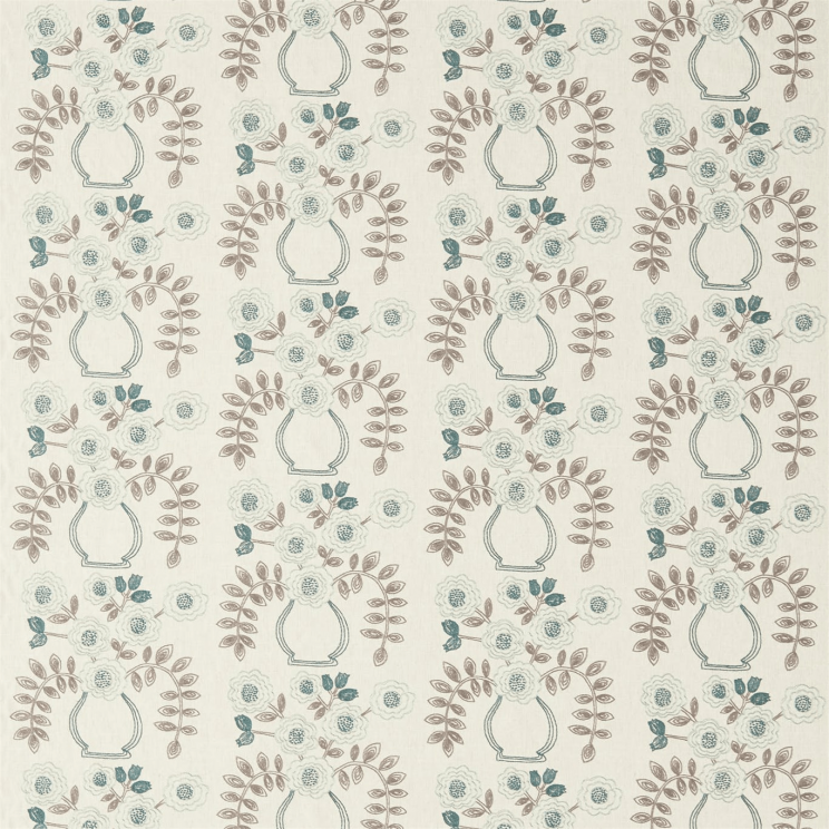 Curtains Sanderson Flower Pot Fabric 235879