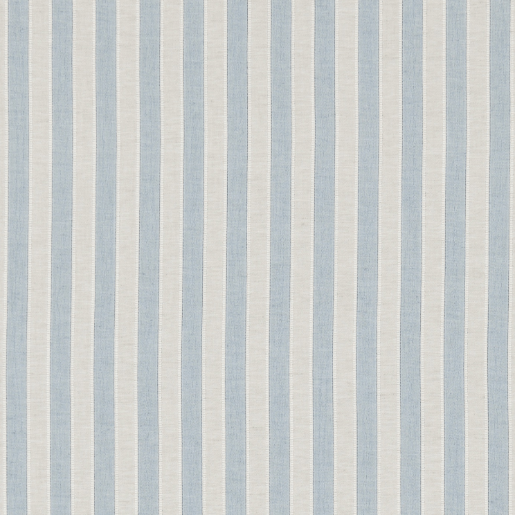 Sanderson Sorilla Stripe Delft/Linen Fabric