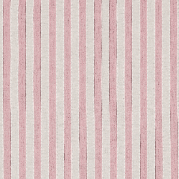 Sanderson Sorilla Stripe Rose Linen Fabric