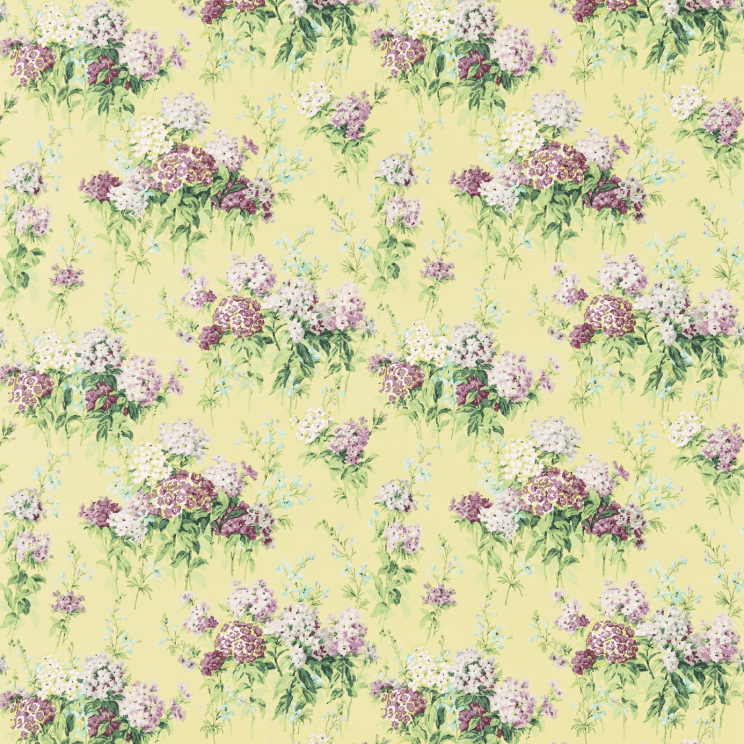 Sanderson Sweet Williams Linden/Mulberry Fabric