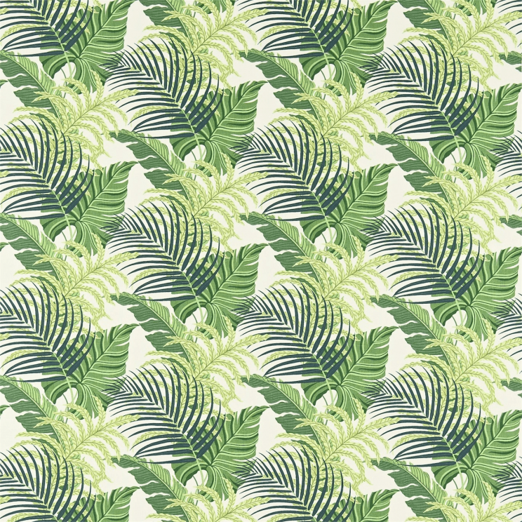 Sanderson Manila Green/Ivory Fabric