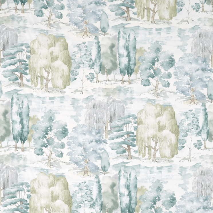 Curtains Sanderson Waterperry Fabric 226266