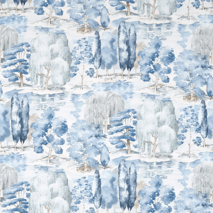 Curtains Sanderson Waterperry Fabric 226267