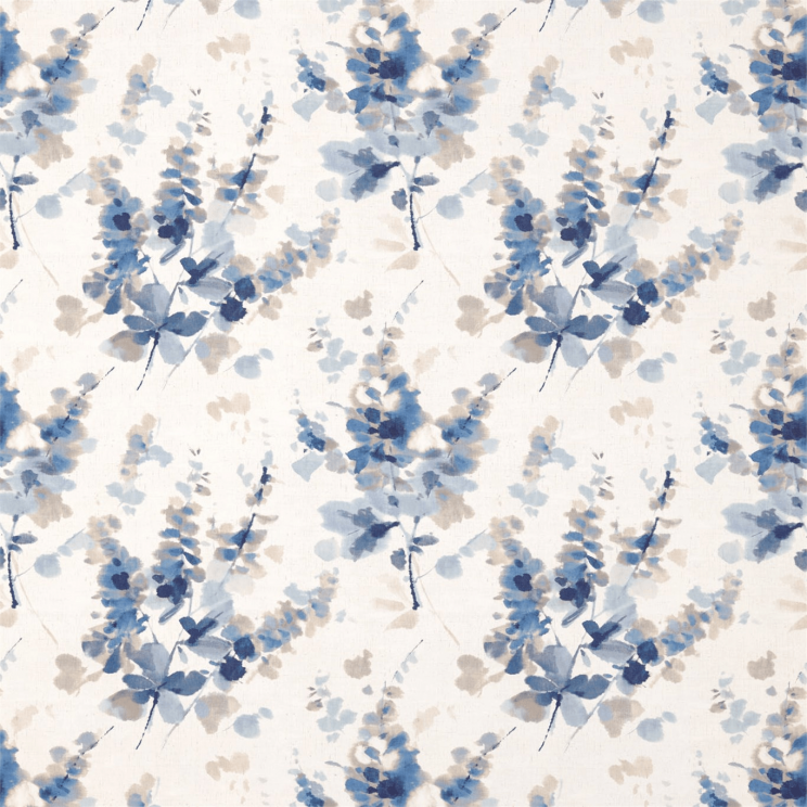 Curtains Sanderson Delphiniums Fabric 226288