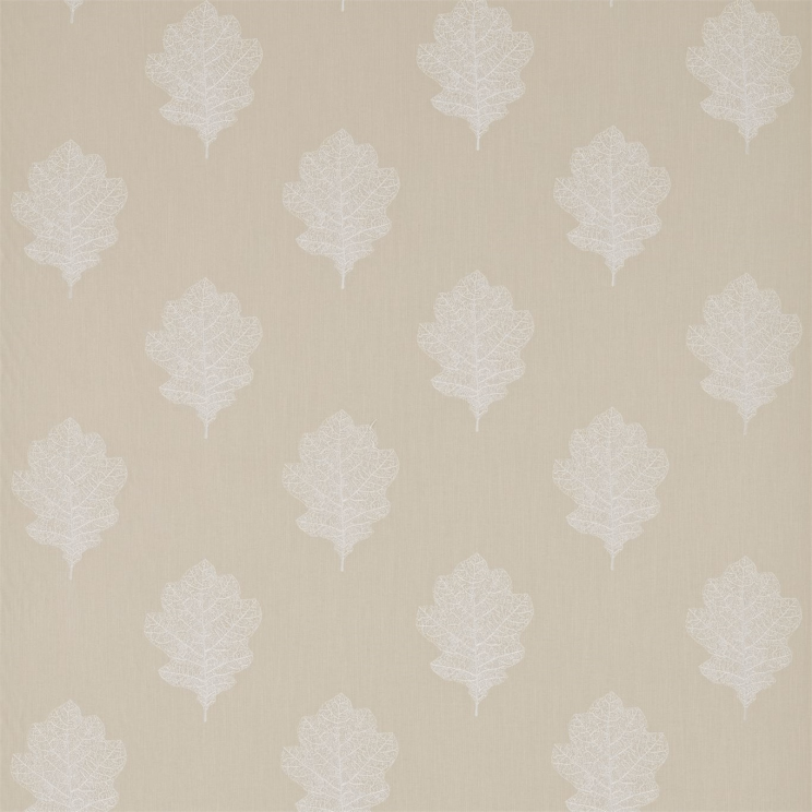Curtains Sanderson Oak Filigree Fabric 235601