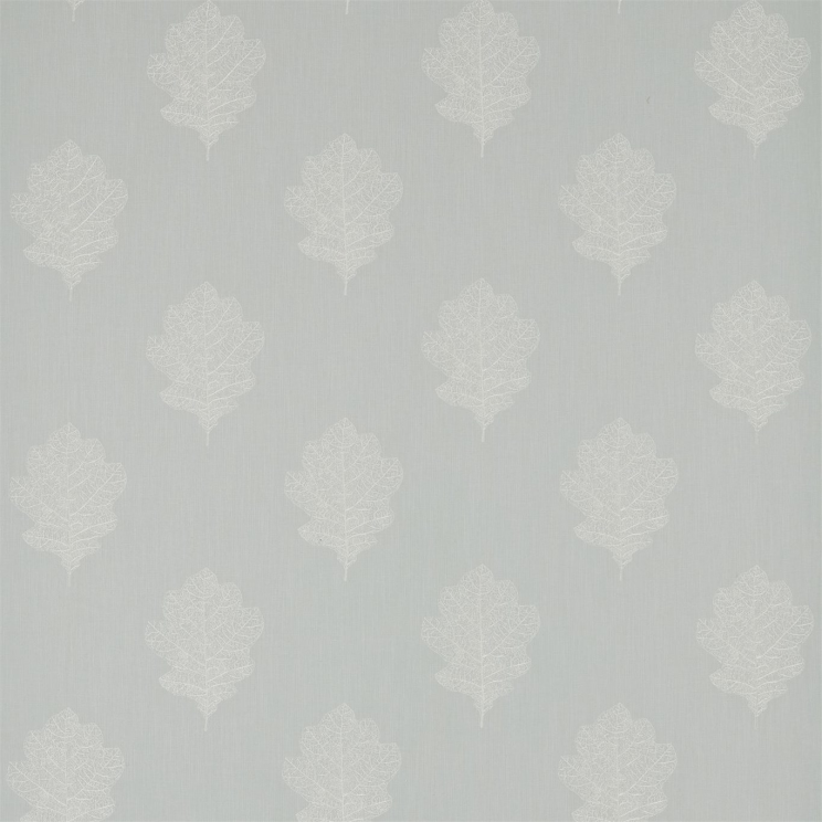 Sanderson Oak Filigree Grey/Blue Fabric